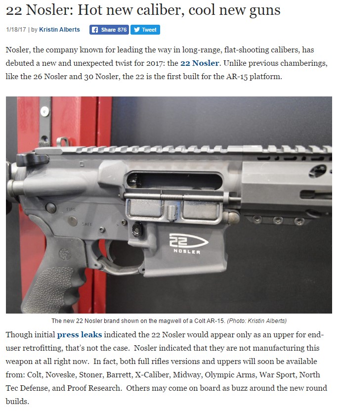 AR in Nosler 22