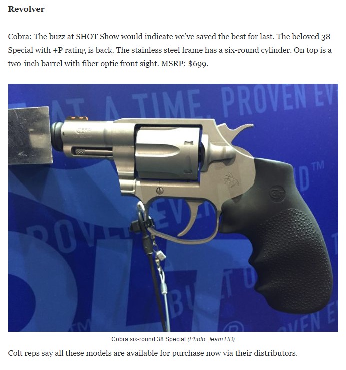 Colt Cobra